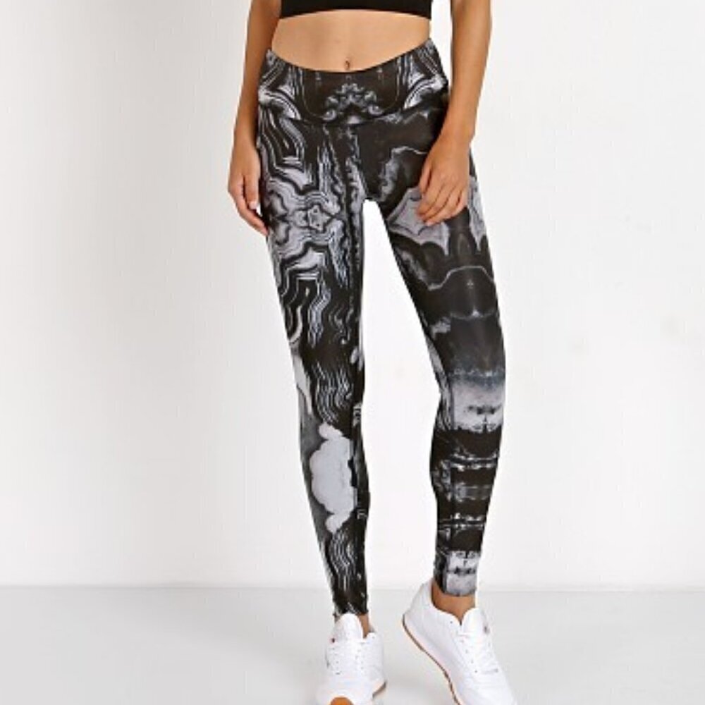 ALO Yoga Tech Lift Airbrush Legging - S Mineral